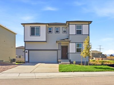 New construction Single-Family house 11313 Shadbush Ln, Colorado Springs, CO 80925 plan The Twin Peaks - image