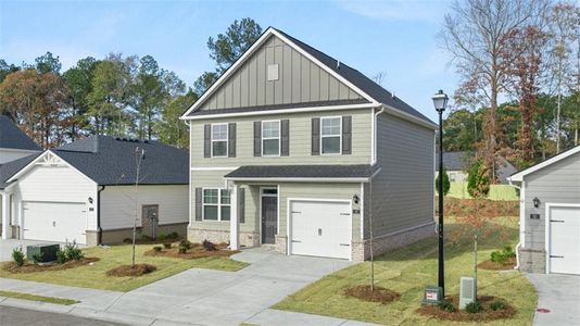 New construction Single-Family house 112 Holland Cv, Winder, GA 30680 plan ANSLEY Express - image