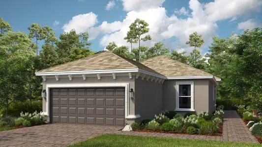 New construction Single-Family house 3880 Immacolata Wy, Wesley Chapel, FL 33543 plan Roma - image