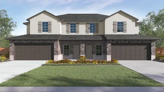 New construction Townhouse house 15012-A Afleet Alex St, Manor, TX 78653 - image