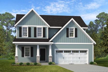 New construction Single-Family house 111 Meadow Sage St, Raeford, NC 28376 - image