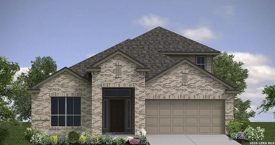 New construction Single-Family house 29511 Autumn Copper, Bulverde, TX 78163 plan The Hondo - image