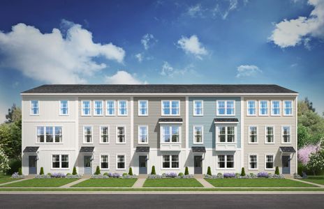 New construction Townhouse house 3324 Maybank Hwy, Johns Island, SC 29455 plan The Jenkins - image