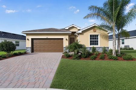 New construction Single-Family house 3171 Weston Manor Dr, Alva, FL 33920 plan Trevi - image