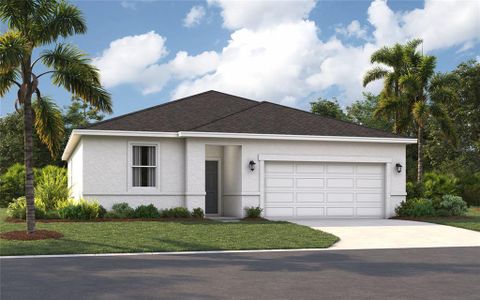 New construction Single-Family house 1830 American Wy, Haines City, FL 33844 plan Portland - image