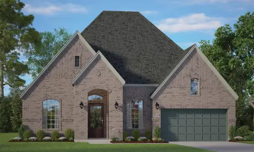 New construction Single-Family house 629 Cross Timber Trce, Waller, TX 77493 Brentwood – 65′ Lot- photo 0