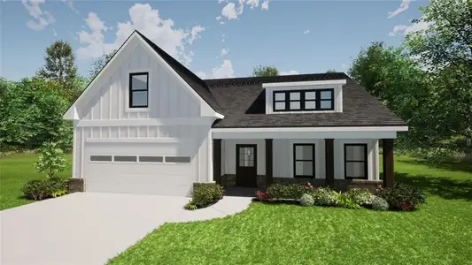 New construction Single-Family house 6455 Plantation Station Dr, Lula, GA 30554 - image