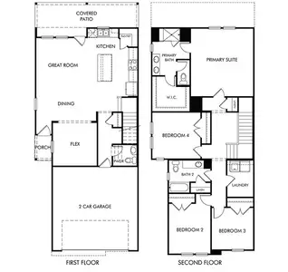 New construction Townhouse house 19966 Emerald Bend Wy, Atascocita, TX 77346 plan The Ryker (S150) - image