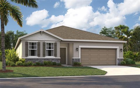 New construction Single-Family house 23603 Grindstone Wy, Sorrento, FL 32776 plan Webber - image