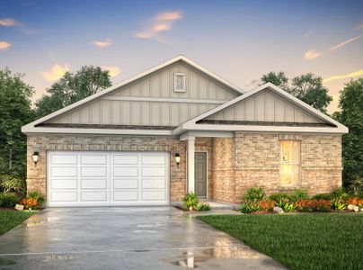 New construction Single-Family house 11860 Whirlaway Drive, Willis, TX 77318 BUCHANAN- photo 0