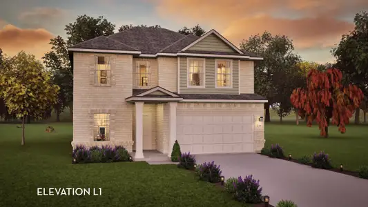 New construction Single-Family house Ponder, TX 76259 plan Trinity - image