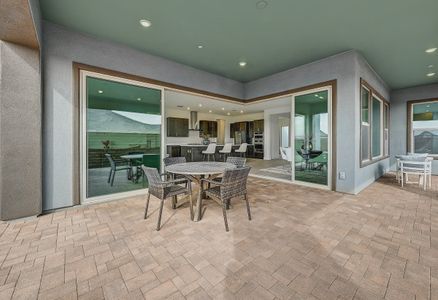 New construction Single-Family house 33424 N Chevelon Dr, Peoria, AZ 85383 plan Latigo Elevation D - image