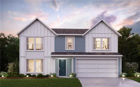 New construction Single-Family house 123 Warrior Ct, Hoschton, GA 30548 - image