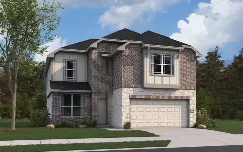 New construction Single-Family house 1338 Estrella Cv, San Antonio, TX 78109 plan Hamilton - image