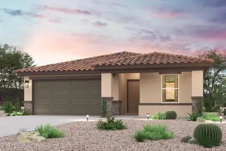 New construction Single-Family house 1063 W Gressinger St, Florence, AZ 85132 plan Gilbert - image