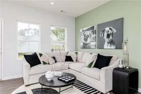 New construction Townhouse house 2686 Brookview Lane NW, Atlanta, GA 30318 plan The Blanche - image