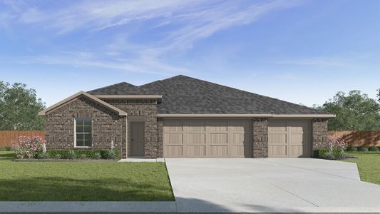 New construction Single-Family house 31730 Barrymoor Trce, Brookshire, TX 77423 plan COURTLAND - image