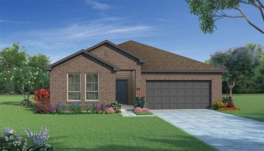 New construction Single-Family house 3131 Manchester Drive, Cleburne, TX 76033 Concord II J- photo 0