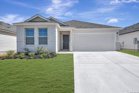 New construction Single-Family house 4811 Maiz Vly, Von Ormy, TX 78073 plan Eastland - image