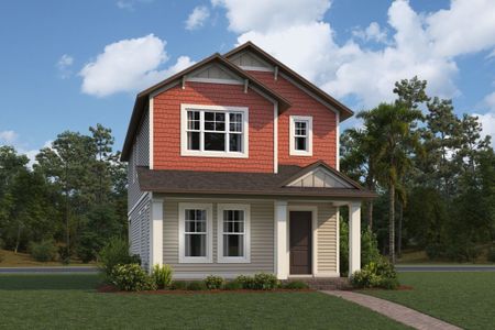 New construction Single-Family house 3086 Bonfire Path, St. Cloud, FL 34771 plan Jensen - image