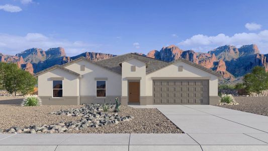 New construction Single-Family house 12024 E Marigold Lane, Florence, AZ 85132 - photo 0