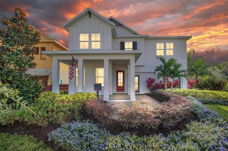 New construction Single-Family house 13050 Sunrise Harvest Drive, Winter Garden, FL 34787 Eliot- photo 0