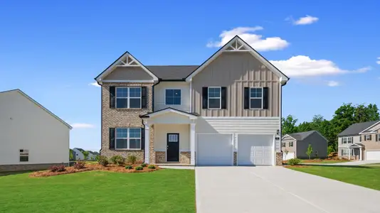 New construction Single-Family house 361 Arnica Dr, Locust Grove, GA 30248 plan Packard - image