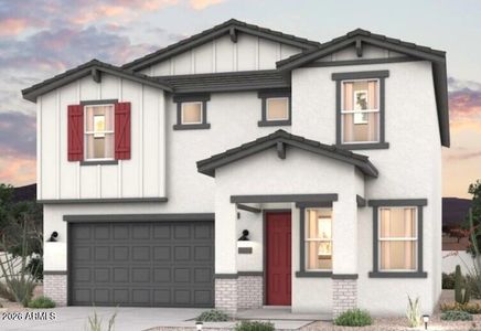 New construction Single-Family house 6060 E Crockett Wy, San Tan Valley, AZ 85143 plan Oriole - image