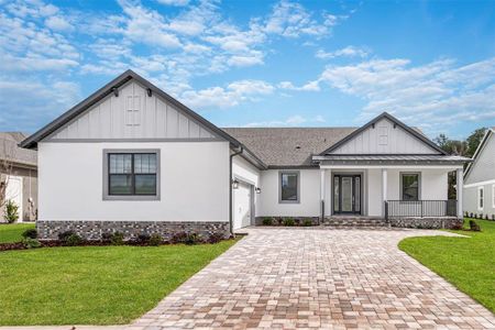 New construction Single-Family house 4080 Southern Valley Loop, Brooksville, FL 34601 Harbour- photo 0