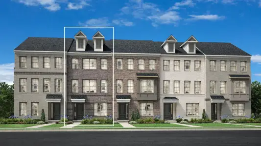 New construction Townhouse house 2615 Wilkinson Pk, Unit 1505, Murfreesboro, TN 37129 plan Yellowwood Greensboro - image