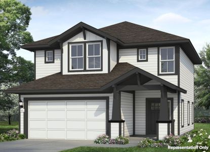 New construction Single-Family house 205 Lavender Ln, Elgin, TX 78621 plan Cascade 1782 - image