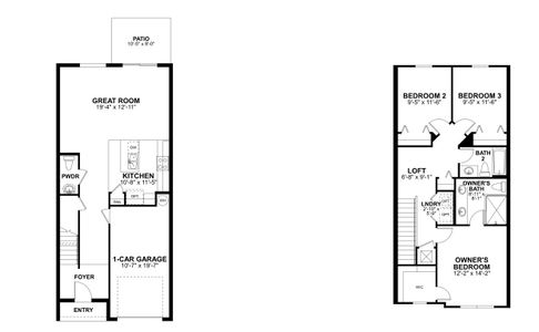 New construction Townhouse house 5113 Prairie Preserve Run, St. Cloud, FL 34772 Santa Rosa - Townhome Series- photo 3 3