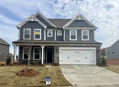 New construction Single-Family house 1255 Carrington Dr, Stanley, NC 28164 plan Davidson - image