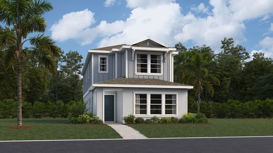 New construction Single-Family house 6625 Willow View Avenue, Orlando, FL 32829 Sonora- photo 0