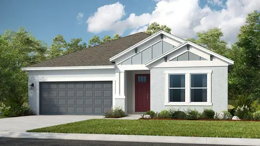 New construction Single-Family house 657 Se Ranch Oak Cir, Port St. Lucie, FL 34984 plan Grenada - image