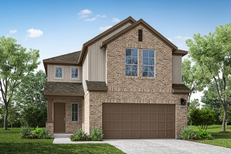 New construction Single-Family house 256 Faulkner St, Liberty Hill, TX 78642 plan Spyglass - image