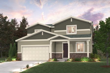 New construction Single-Family house Dacono, CO 80514 plan Ontario (39205) - image