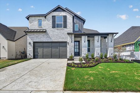 New construction Single-Family house 8108 Lacey Oak Ln, Denton, TX 76207 plan Fordham - image