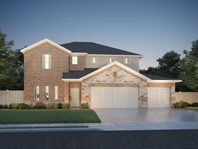 New construction Single-Family house 163 El Cosmico Dr, Kyle, TX 78640 The Kessler- photo 0 0