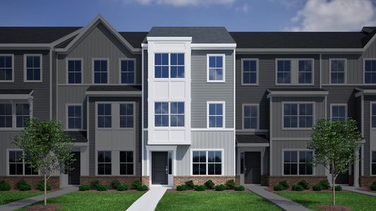 New construction Townhouse house 176 White Oak Garden Way, Garner, NC 27529 null- photo 6 6