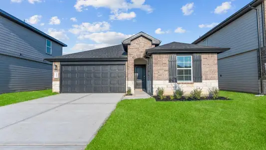 New construction Single-Family house 3810 Matias River Ct, Fulshear, TX 77441 plan CADEN - image