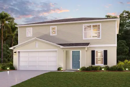 New construction Single-Family house 12860 Se 53Rd Ct, Belleview, FL 34420 plan Cambria - image