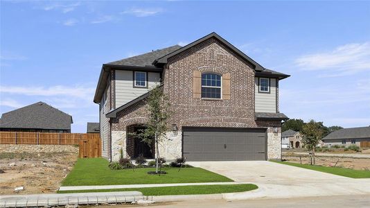 New construction Single-Family house 1644 Meadow Crest Dr, Aubrey, TX 76227 Gladewater U- photo 0 0