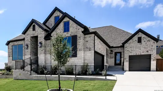 New construction Single-Family house 31177 Clover Pass, Bulverde, TX 78163 plan 3433W - image