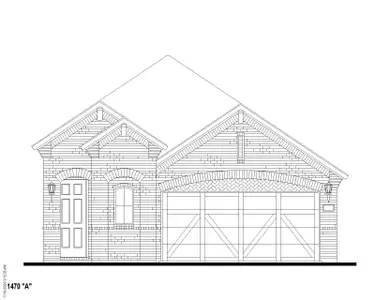 New construction Single-Family house 1809 Hillside Stroll Dr, Lavon, TX 75166 plan 1470 - image