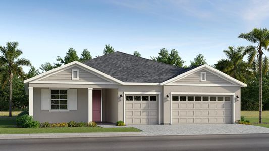 New construction Single-Family house 10770 Grand Oaks Blvd, Wildwood, FL 34484 plan Key Largo - image
