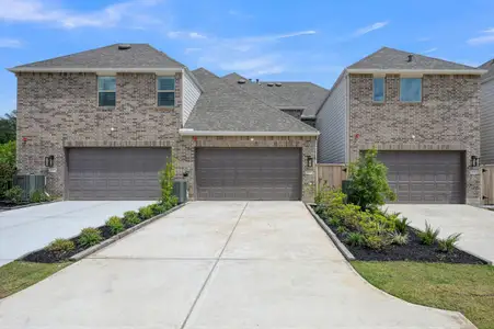 New construction Townhouse house 333 Fields Ln, Montgomery, TX 77316 plan Ashford - image