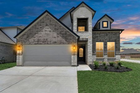 New construction Single-Family house 14811 Olive Sparrow Lane, Houston, TX 77049 - photo 0