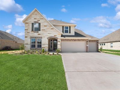New construction Single-Family house 6810 Allens Lndg, Needville, TX 77461 plan Leo - image
