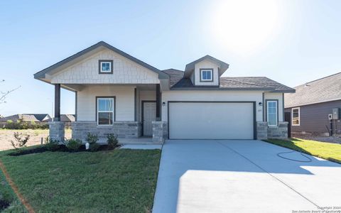 New construction Single-Family house 125 Lina Way, Seguin, TX 78155 Aquila- photo 0 0